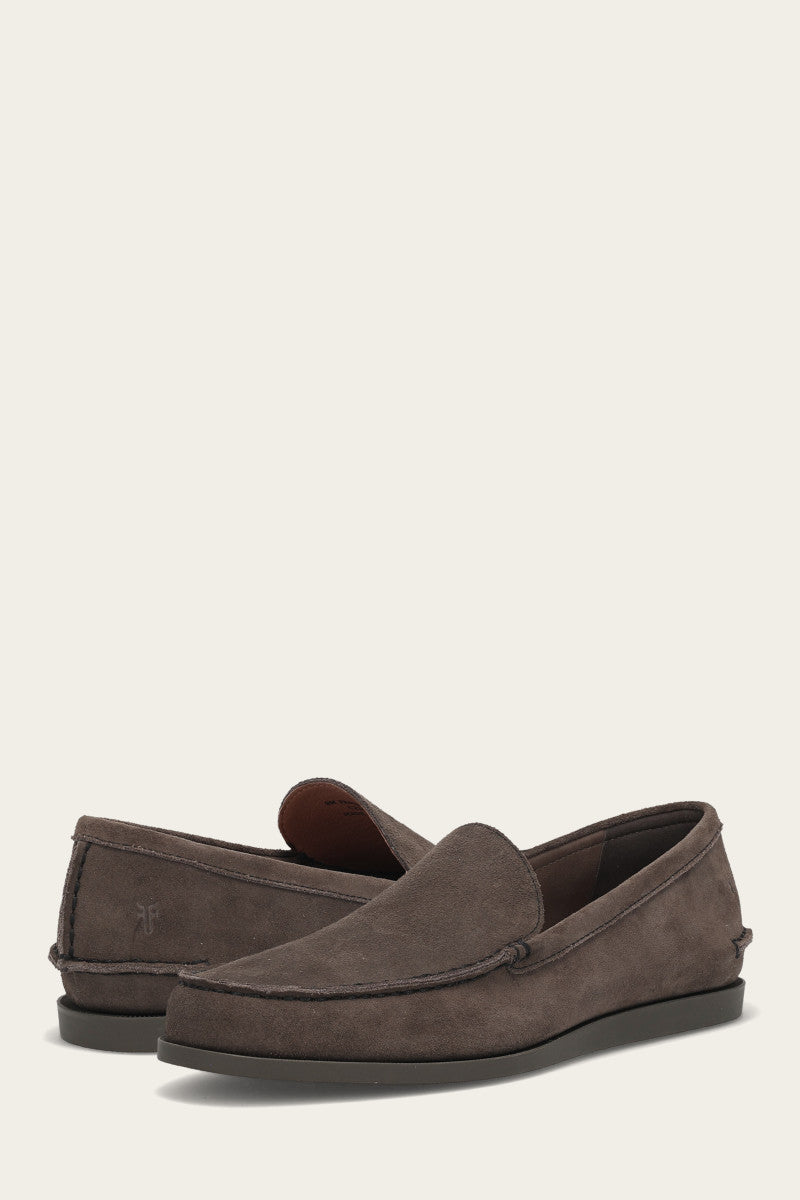 Mason Slip-On Sneakers in Storm Grey - Comfortable Casual Shoes for Men & Women - Perfect for Walking, Travel, and Everyday Wear