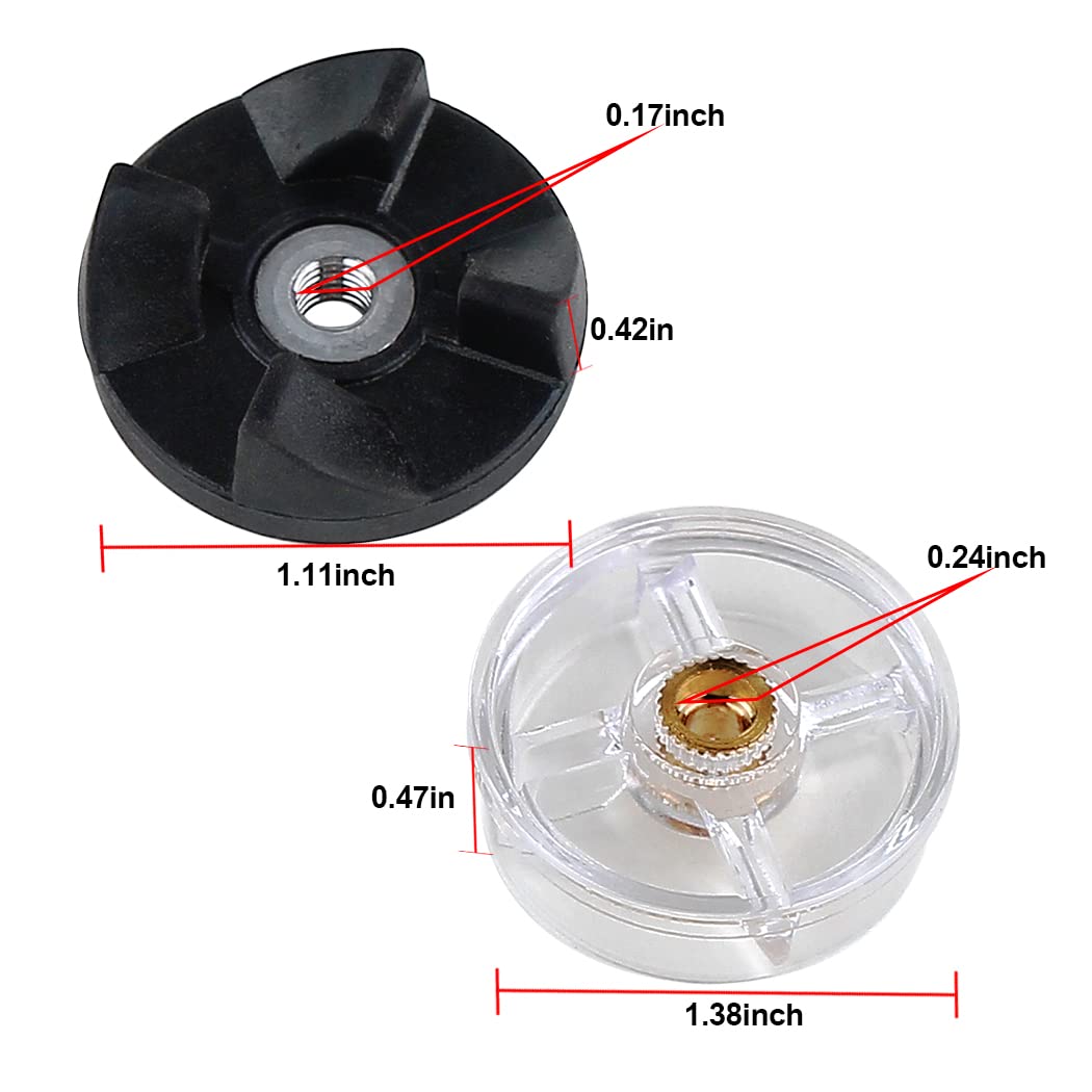 Magic Bullet Blender MB1001 Replacement Gears - Compatible Parts for Smooth Blending - Perfect for Smoothies, Shakes & Food Prep