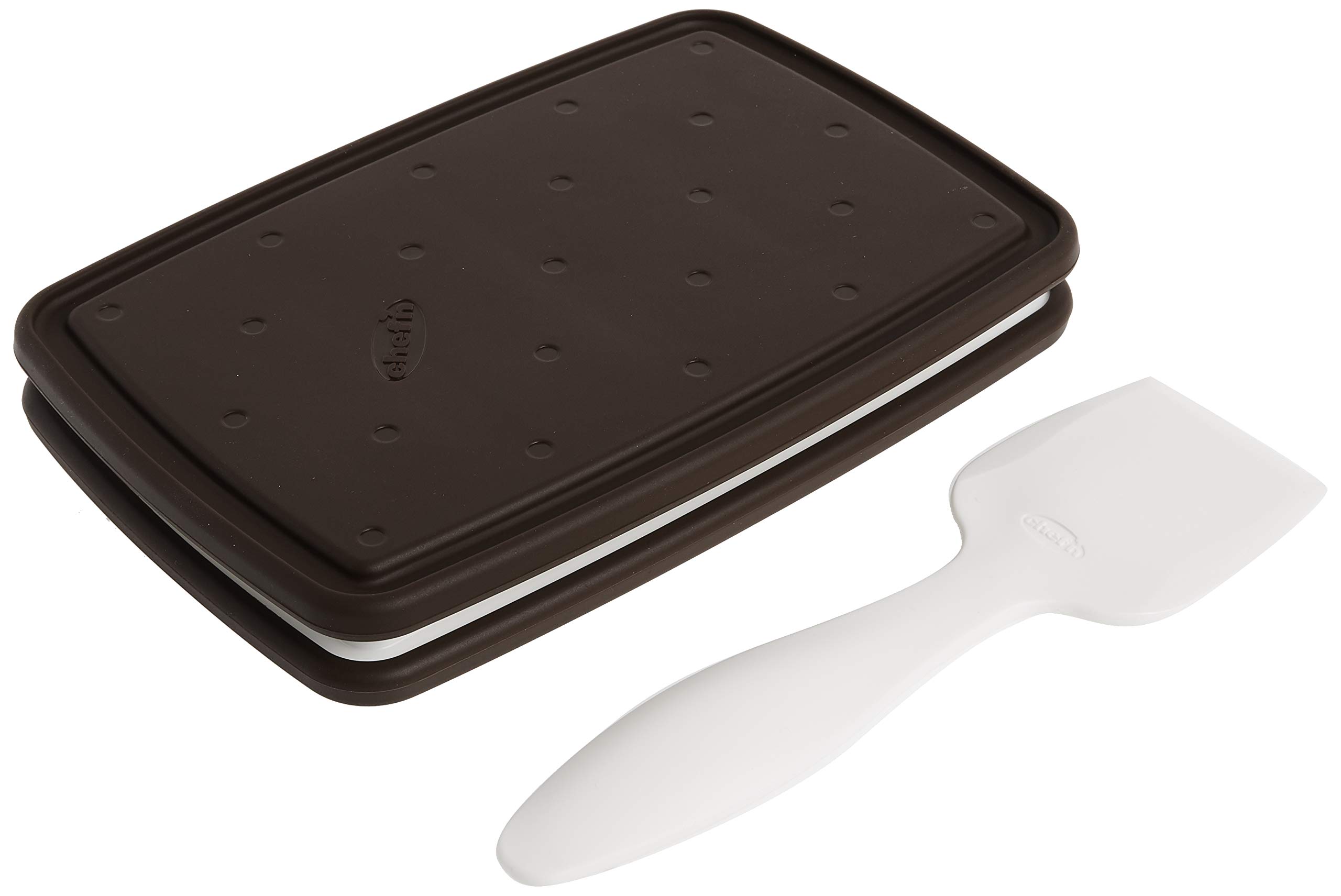 Chef'n 107-821-251 Sweet Spot Ice Cream Sandwich Maker - Perfect Homemade Ice Cream Treats for Parties, BBQs & Family Desserts - Black, One Size