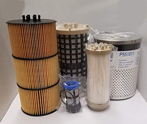 Freightliner DD Series Oil, Fuel & Water Separator (FWS) Filter Kit - Compatible with 2007-2012 Models | Donaldson Premium Filters for Heavy-Duty Truck Maintenance