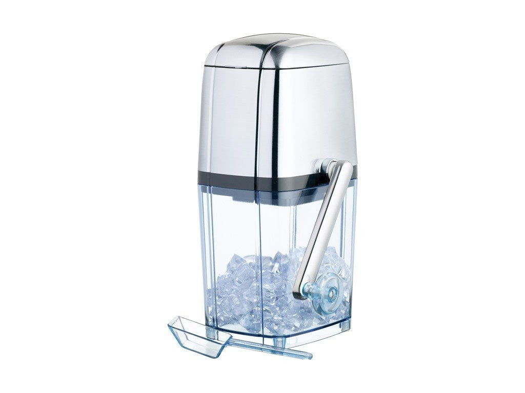 Barcraft Rotary Action Ice Crusher - Manual Ice Shaver for Cocktails, Smoothies & Drinks - Perfect for Home Bars, Parties & Outdoor Events - Gift Boxed