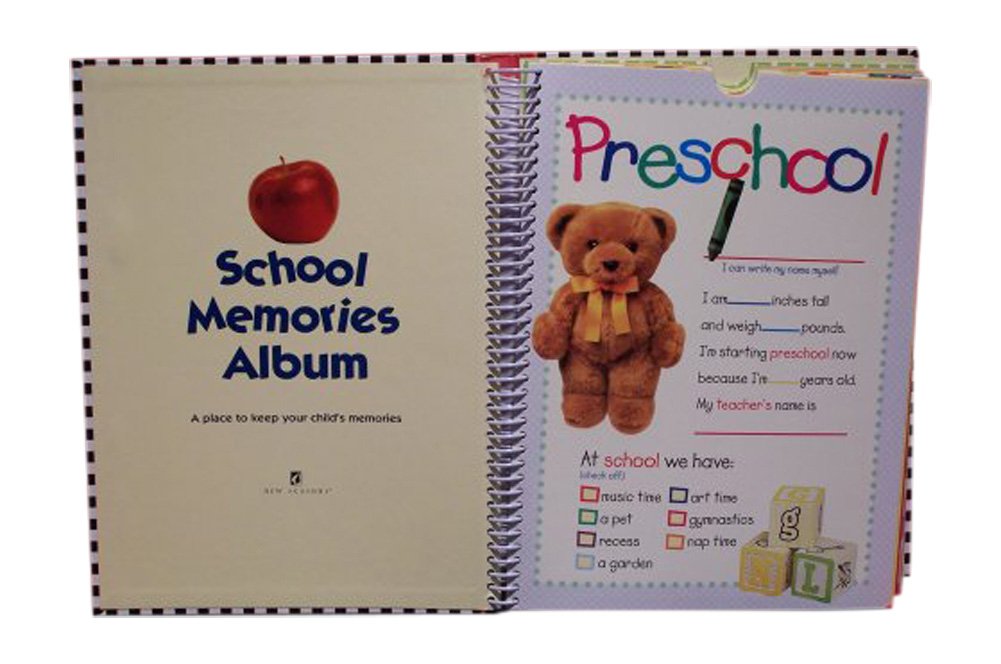 Premium School Memory Scrapbook Album - Preserve Photos & Mementos from Preschool to 12th Grade | Perfect for Graduation Gifts, Yearbook Alternatives & Childhood Keepsakes