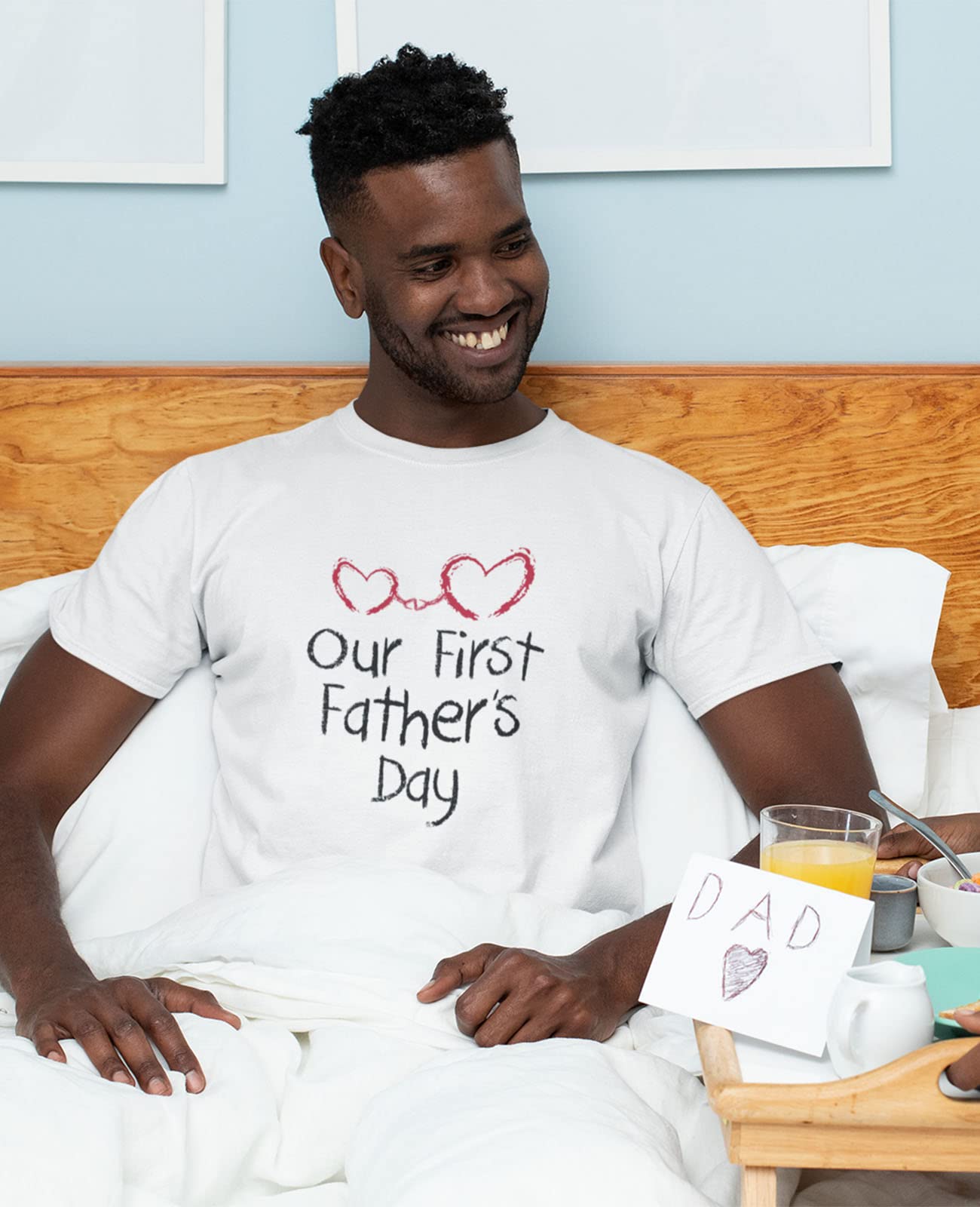 Best First Father's Day Shirt Gift for Dad - Cute Baby Boy & Girl Daddy T-Shirts for Men - Perfect for New Dads & Special Occasions