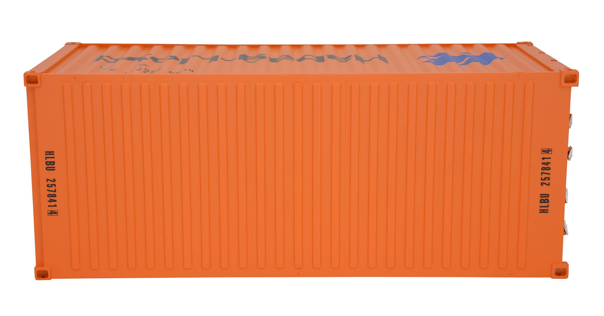 1:20 Scale Hapag Lloyd 20GP Shipping Container Model - ABS Resin & Wood Miniature - Collectible Toy, Home Decor, Office Display Gift for Shipping Enthusiasts (Perfect for Model Train Sets, Desk Decor, or Collector's Showcase)