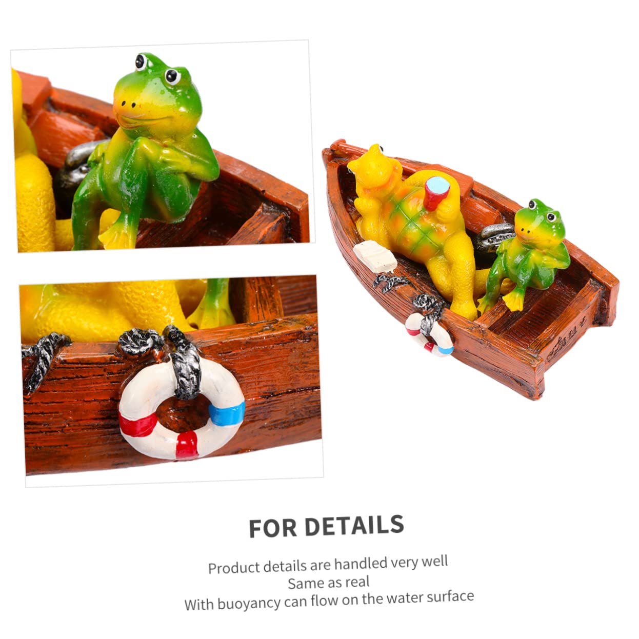 SUPVOX Elegant Wooden Turtle Statue - Handcrafted Desktop Decor, Zen Garden Ornament & Poolside Home Decoration | Perfect for Office Desk, Meditation Spaces & Outdoor Landscaping