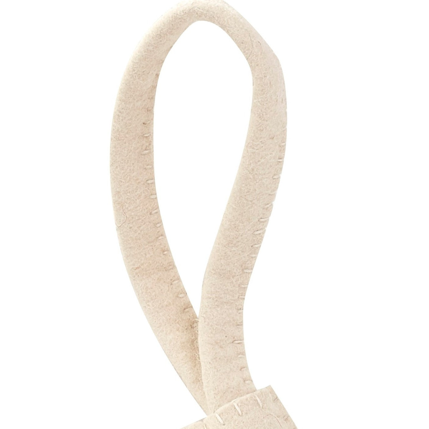 Wool Cream Snowflake Christmas Stocking - Festive Holiday Decor for Fireplace Mantel, Tree, and Home Decorations