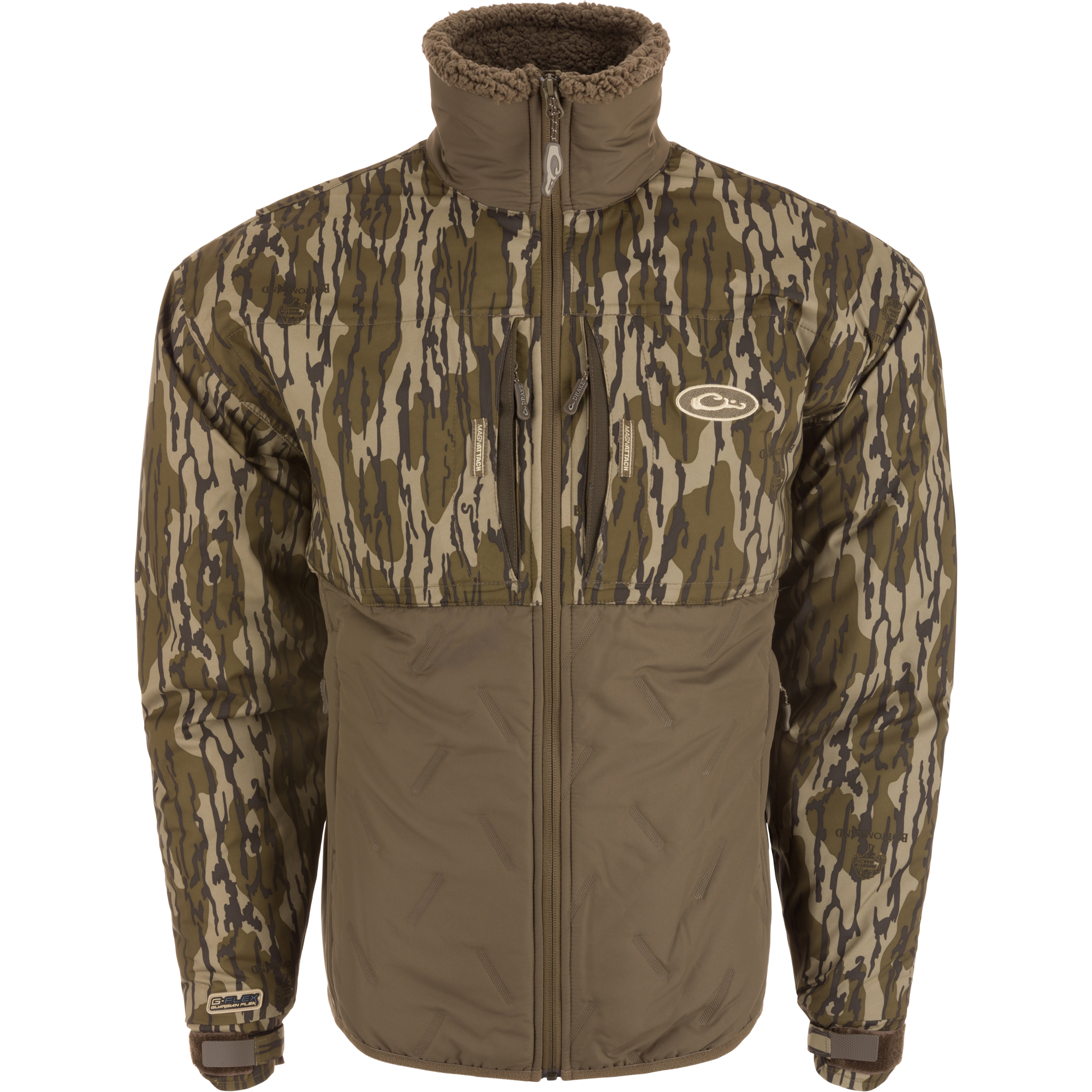 LST Guardian Flex Double Down Eqwader Full Zip Jacket - Waterproof & Windproof Outdoor Jacket for Hiking, Fishing & Camping