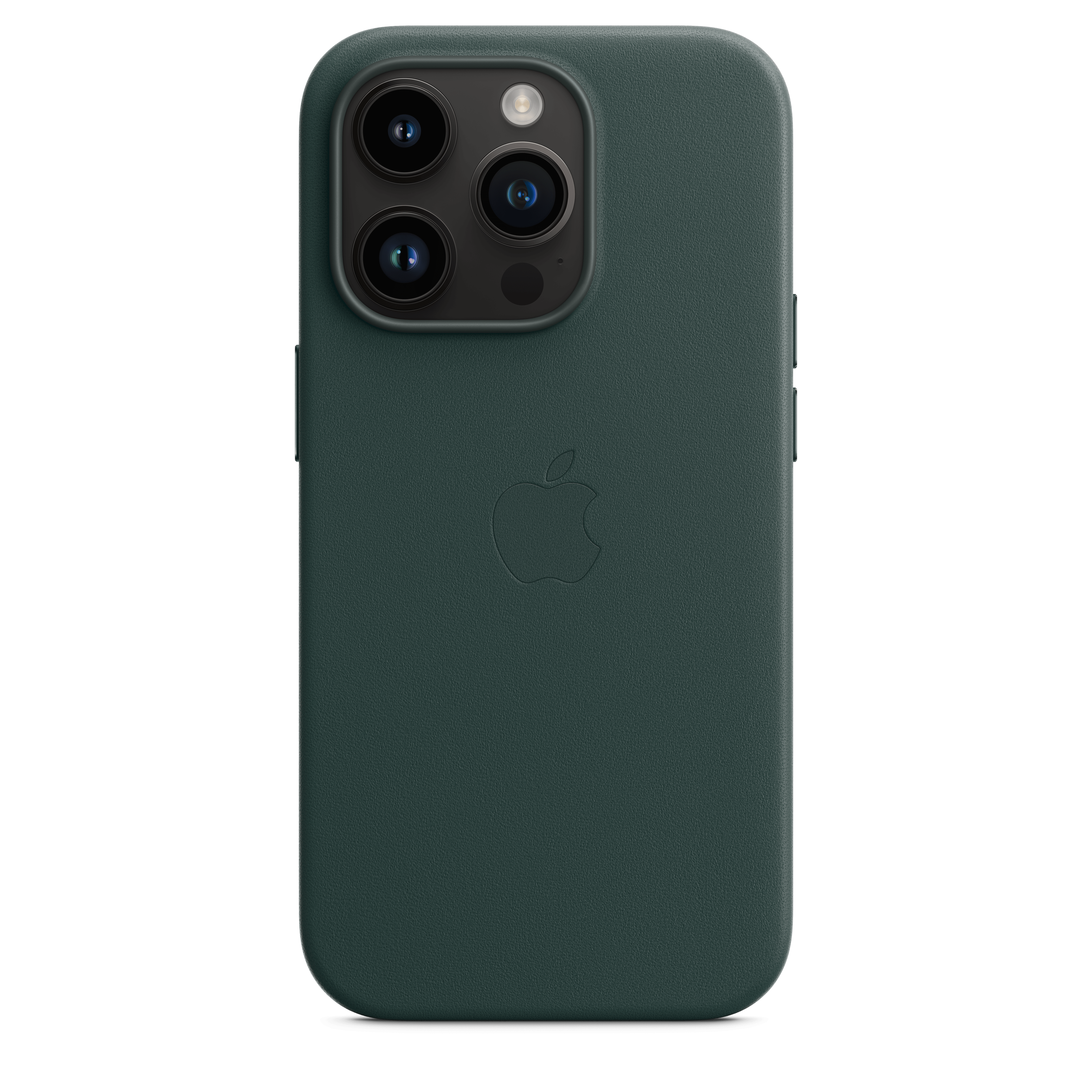 Premium Leather MagSafe Case for iPhone 14 Pro - Forest Green | Slim Protective Cover with Magnetic Alignment for Wireless Charging | Perfect for Work, Travel & Everyday Use