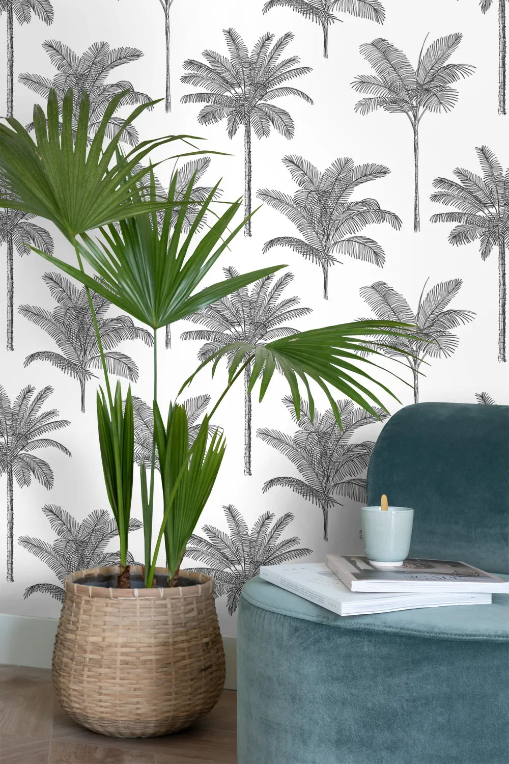 Paradise Country Palm Tree - Artificial Tropical Plant for Home & Office Decor - Perfect for Indoor & Outdoor Landscaping