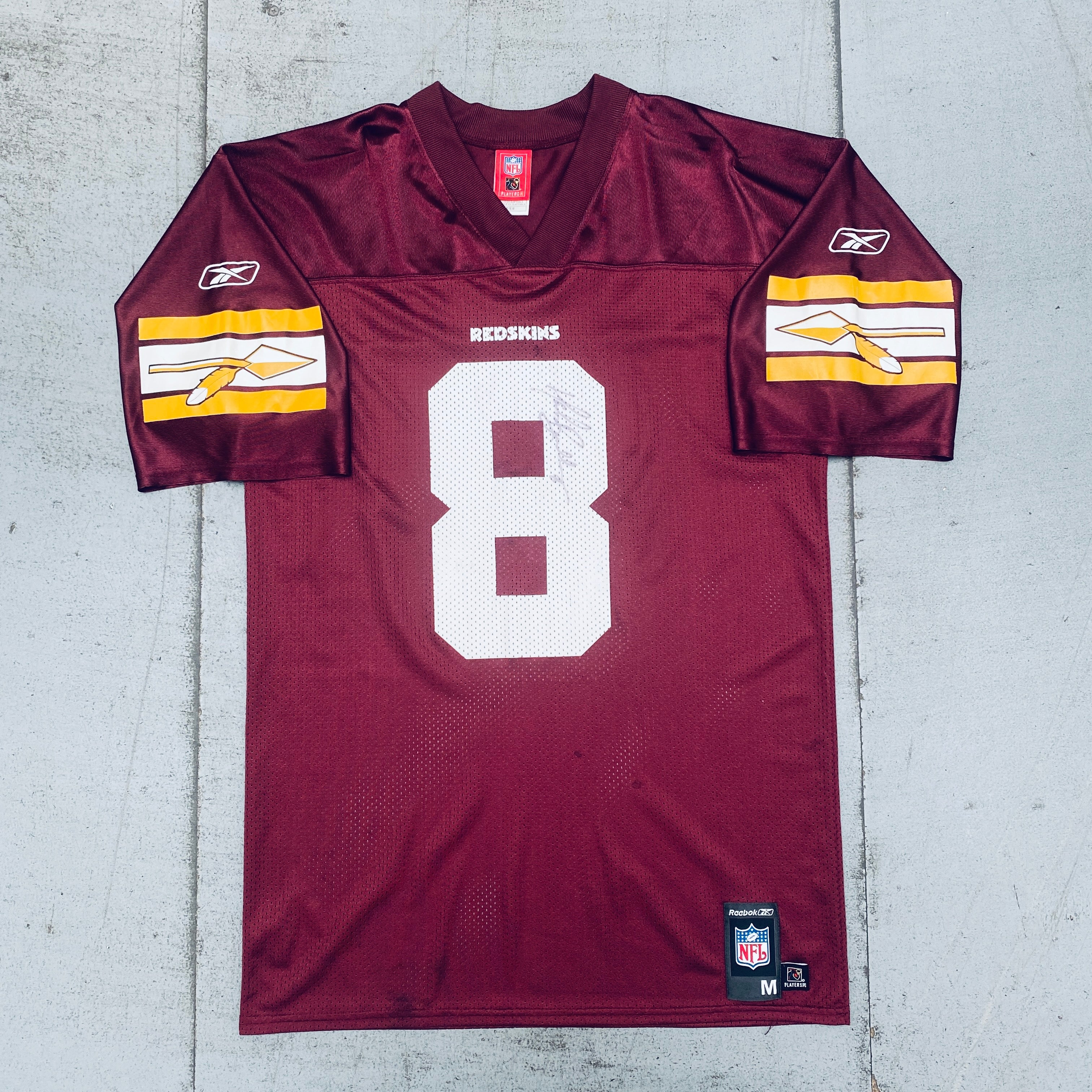 Authentic Washington Redskins Mark Brunell 2005/06 Signed Football Jersey - Certified Memorabilia for NFL Fans & Collectors - Perfect for Display, Gifts, and Sports Memorabilia Collections