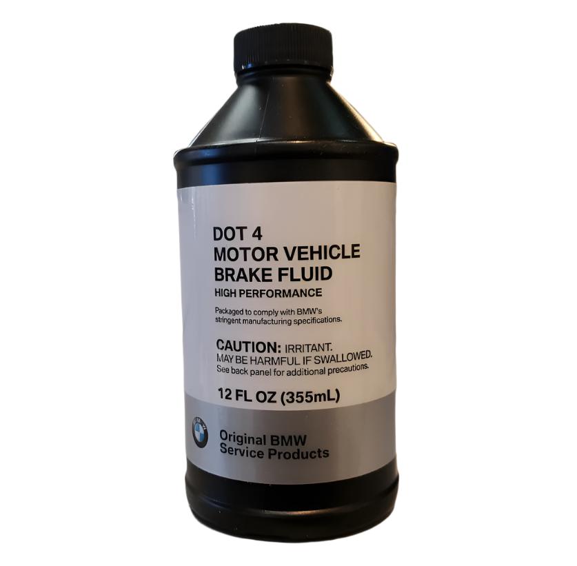 BMW Motorcycle DOT 4 Brake Fluid - High Performance Synthetic Brake Fluid for BMW Motorcycles - Ideal for Street Riding, Racing & Heavy-Duty Braking