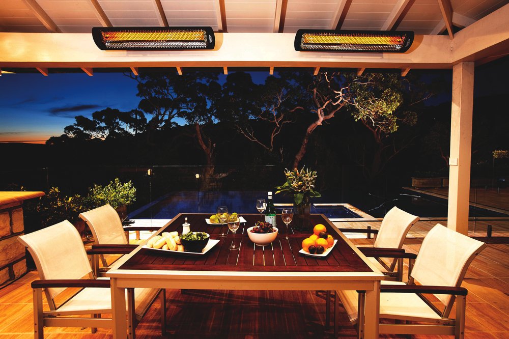Bromic Smart-Heat 4000W Tungsten Infrared Electric Patio Heater - Model BH0420032 (BR-ETNG-40) | Outdoor Heating for Restaurants, Gardens & Patios | Weather-Resistant Commercial-Grade Heater