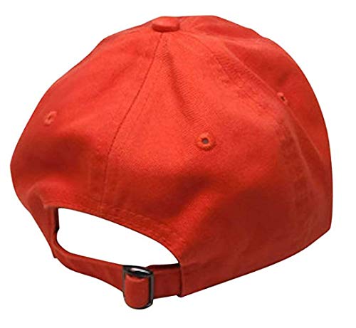 Unisex Moxie Soda Baseball Cap - Adjustable Snapback Hat in Hunter Orange for Outdoor Sports & Casual Wear