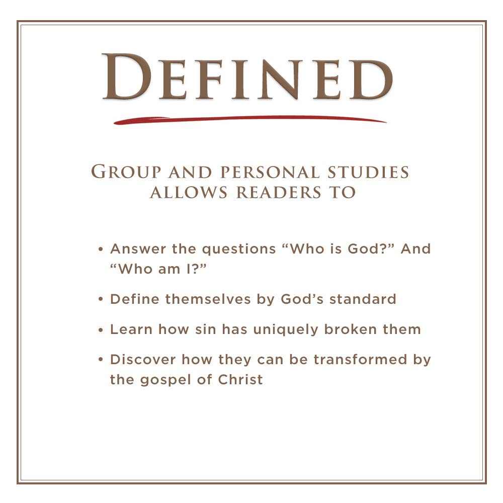 Defined - Bible Study Book: Discover How God Identifies You - Perfect for Personal Devotion, Small Groups & Church Studies