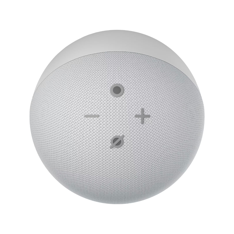 Amazon Echo Dot (4th Gen) Smart Speaker with Alexa - White - Perfect for Home, Office & Music Streaming