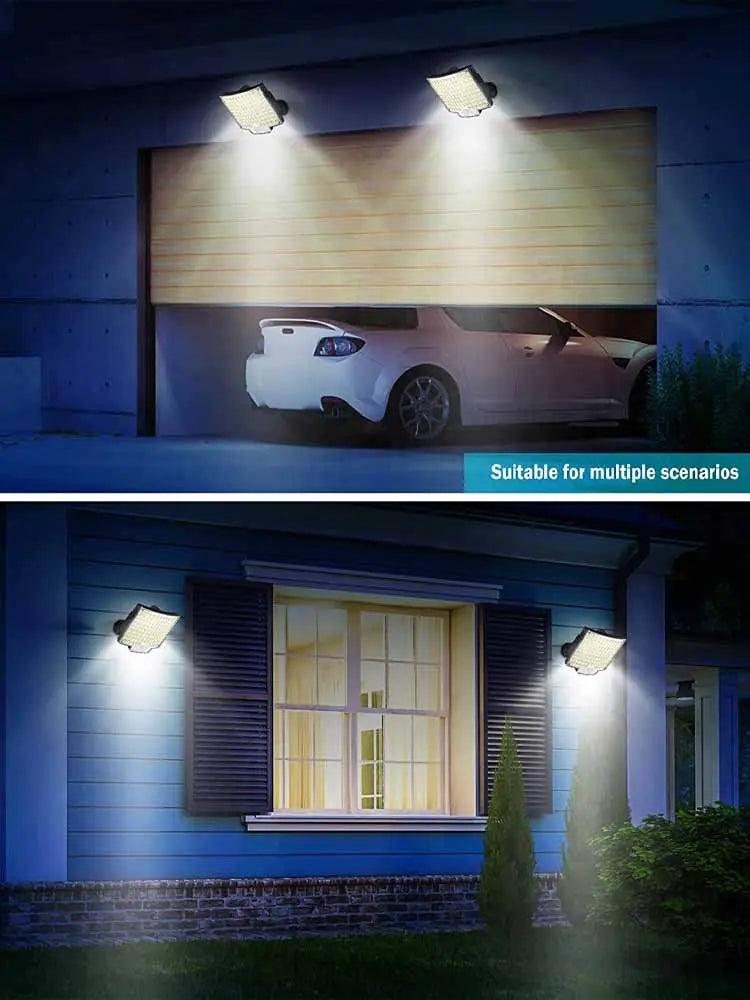 Solar Powered Outdoor Wall Lights with Extendable Arm - Waterproof & Motion Sensor for Garden, Patio, and Pathway Lighting