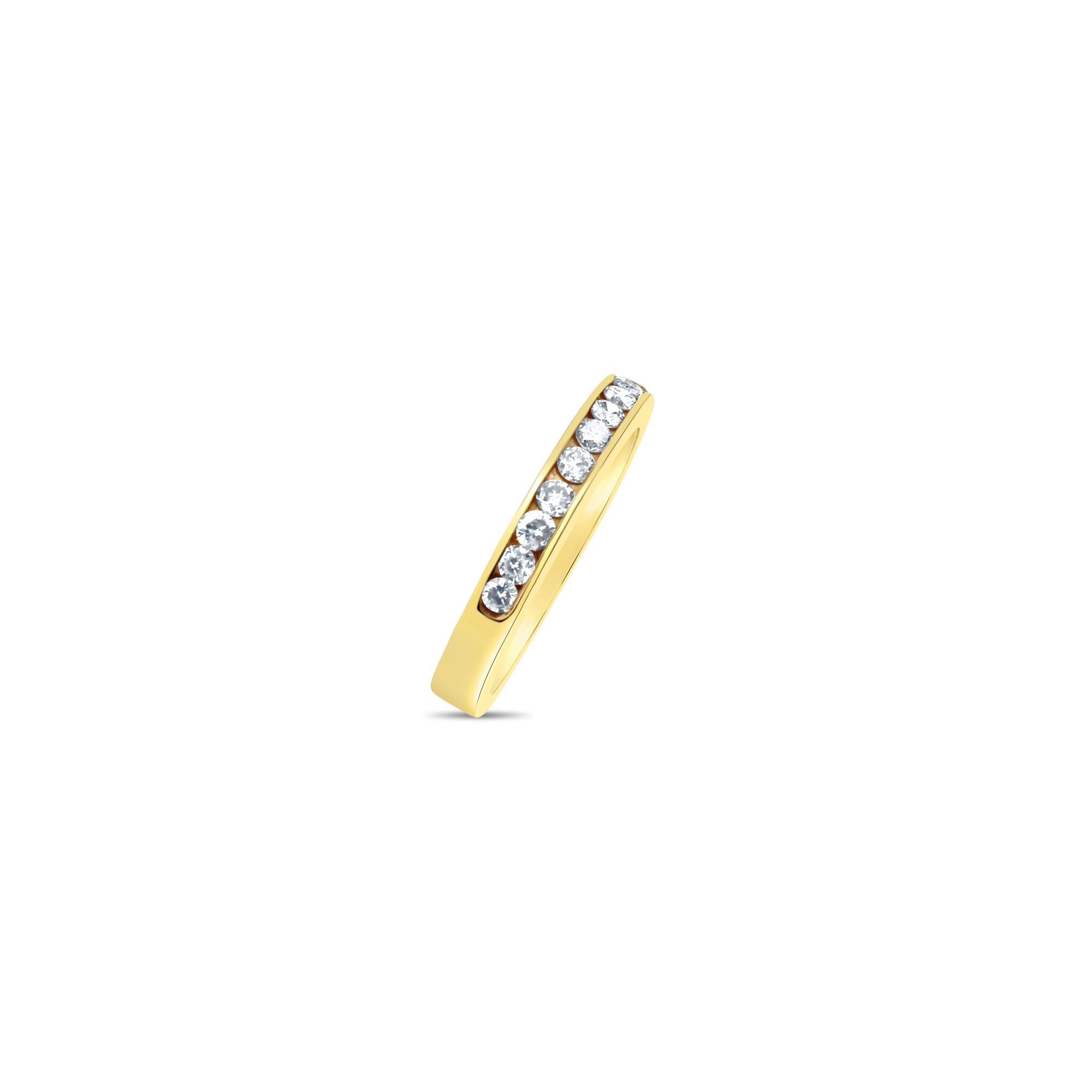 1/3 Carat Channel Set Diamond Wedding Band - 2.5mm Wide Comfort Fit Ring for Women, Perfect for Engagement, Anniversary & Bridal Jewelry Gifts