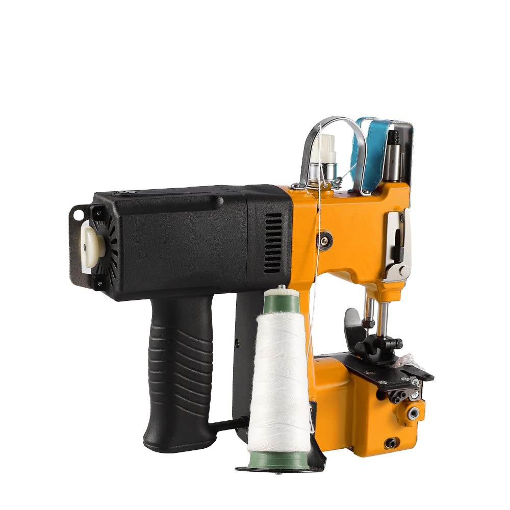 190W Automatic Woven Bag Packing Machine | Portable Electric Bag Sewing Stitcher | High-Speed 18000 RPM Bag Sealer for Snakeskin & Woven Bags (2s/bag) | Ideal for Packaging, Agriculture & Industrial Use