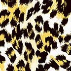 Gold Leopard Skin