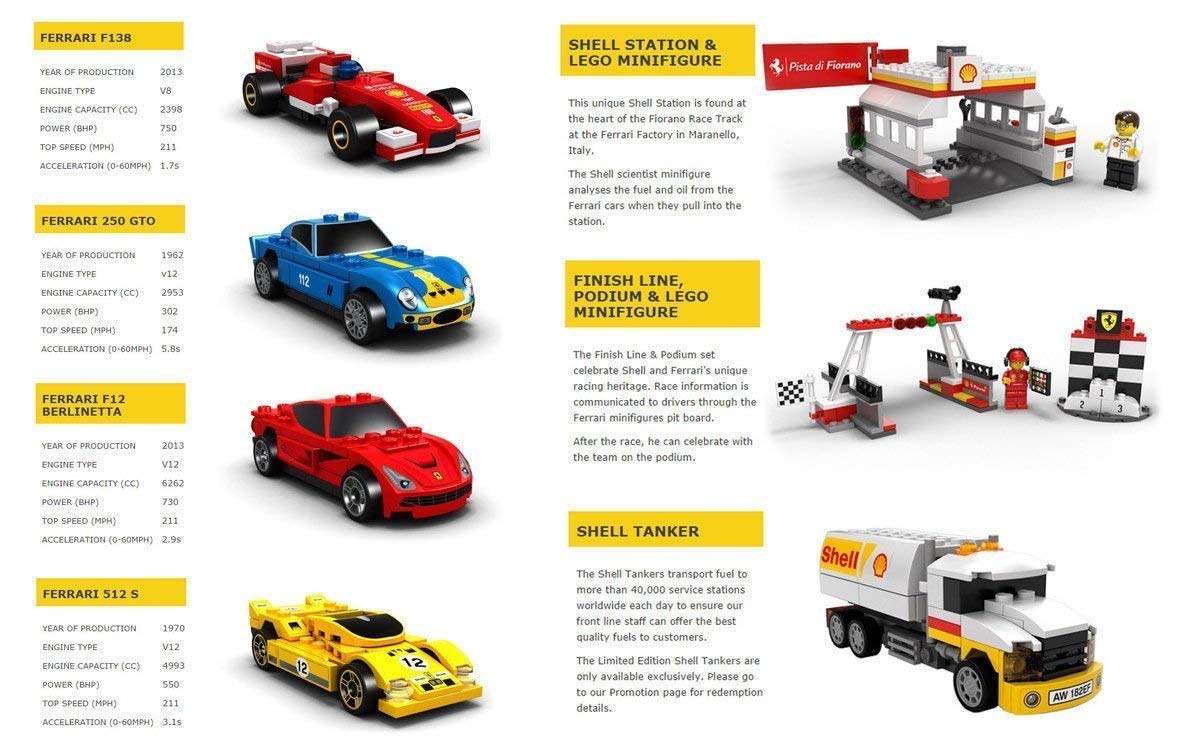 LEGO Shell V-Power Tanker Truck 40196 Limited Edition Building Set - Collectible Model Car for Adults & Kids, Perfect for Display & Gift Giving