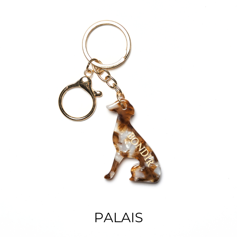 Stylish Greyhound Dog Keychain - Durable Metal Pet Lover Gift for Key Rings - Perfect for Dog Owners, Gifts & Everyday Carry