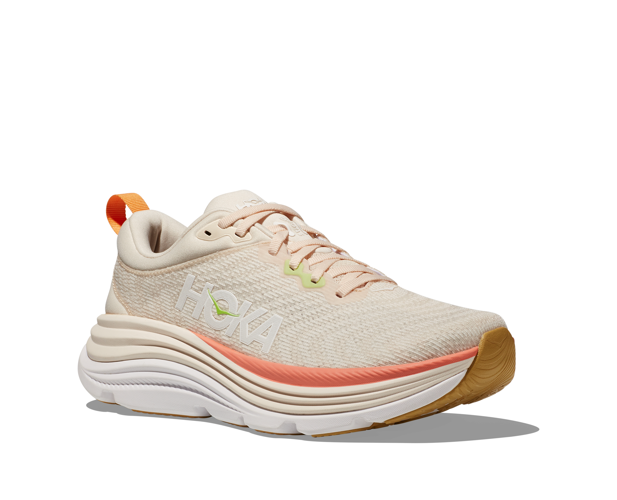 Women's Gaviota 5 Running Shoes - Lightweight Cushioned Sneakers for Women (Vanilla/Eggnog Color) | Perfect for Jogging, Gym Workouts & Daily Walking