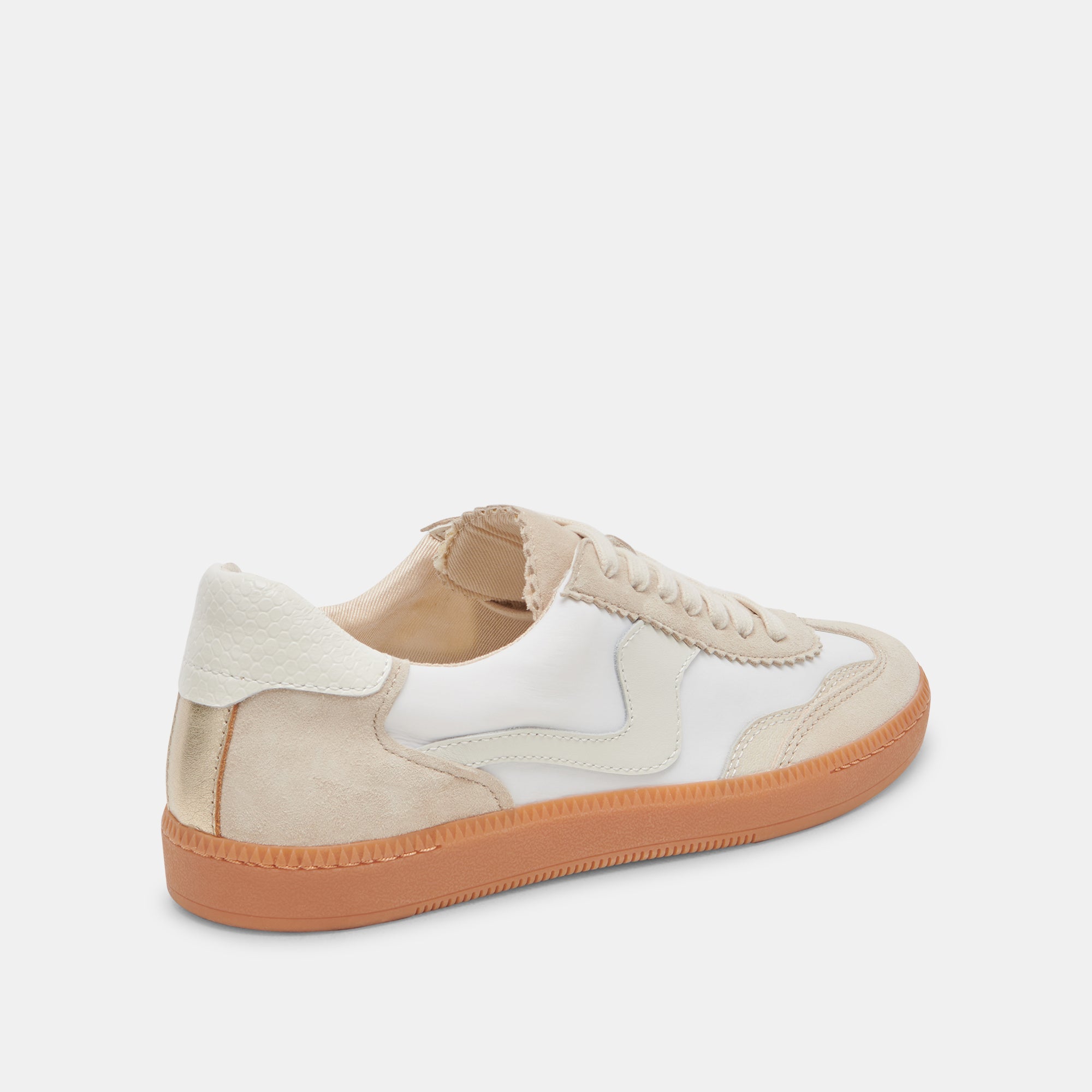 Notice Sneakers for Women - Ivory Multi Nylon Casual Shoes - Perfect for Running, Walking & Everyday Wear