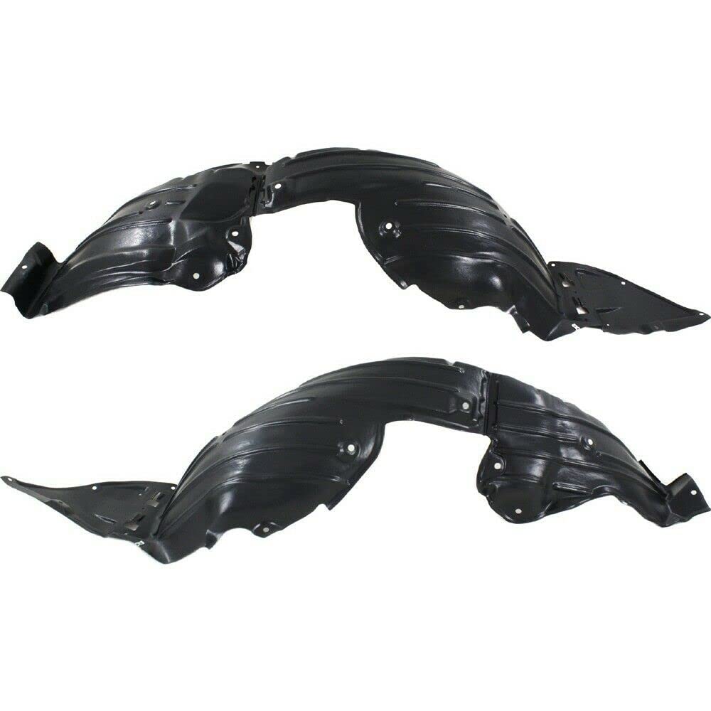 2-Pack Fender Liners for MAZDA 6 2014-2017 - Front Left Driver & Right Passenger Side Inner Wheel Well Covers (MA1248143, MA1249143) | Perfect Fit Replacement Parts for Road Protection & Mud Splash Prevention