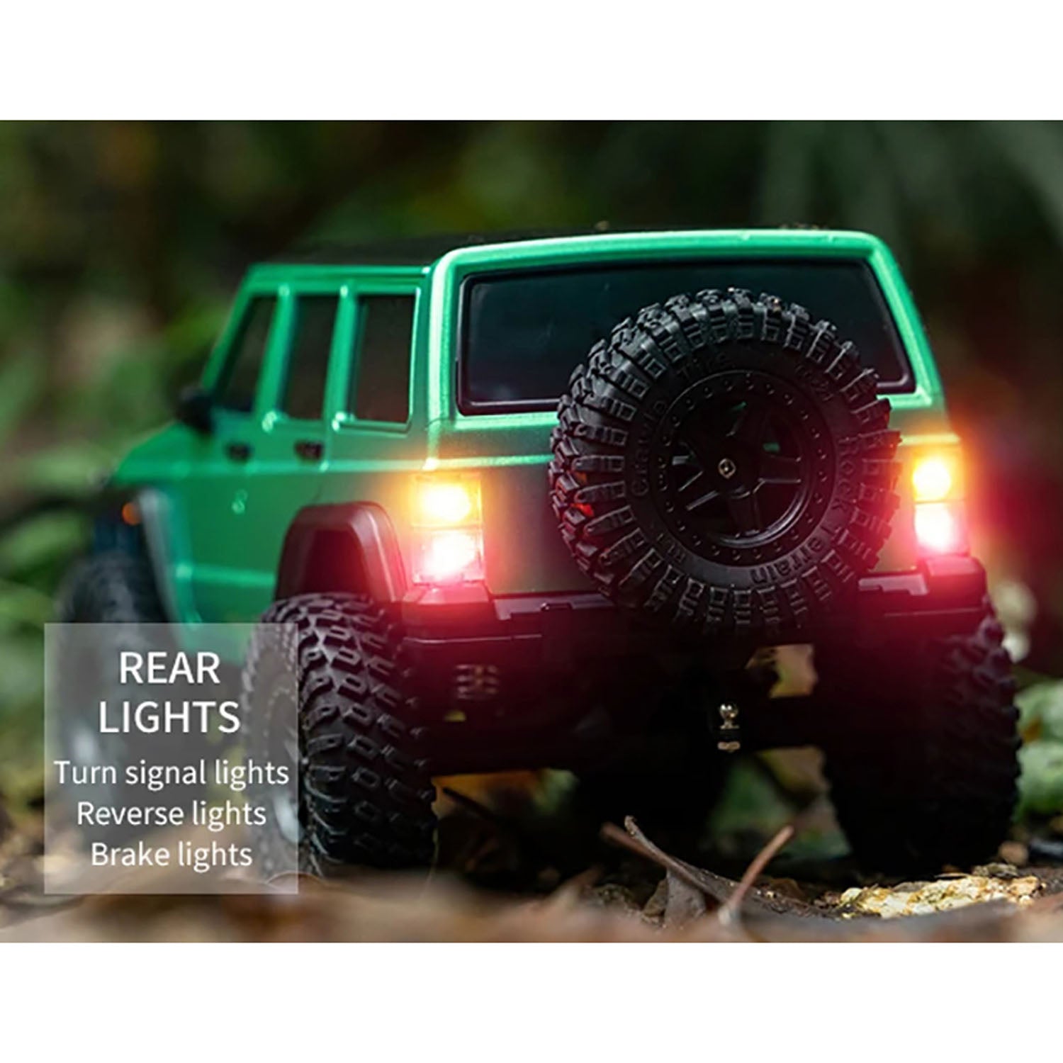 1/18 Scale 4WD Remote Control Rock Crawler - 8562 RC Off-Road Car with 3-Speed Motor, ESC, Servo & Light System - Multi-Terrain Adventure Vehicle for Kids & Adults - Perfect for Indoor & Outdoor Play, Backyard Crawling, Trail Exploration