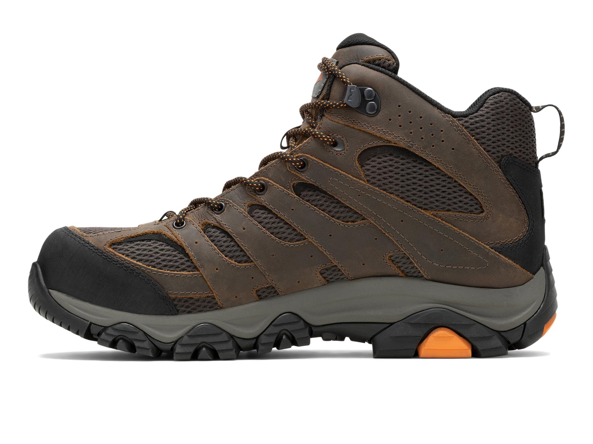 Merrell Men's Moab Vertex 2 Mid Waterproof Hiking Boots with Carbon Fiber Support - Perfect for Outdoor Adventures & Mountain Trekking