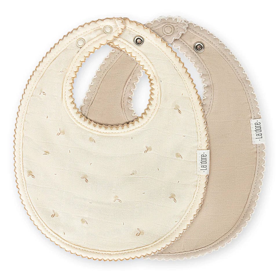 Adora Baby Bibs (2 Pack) - Soft & Absorbent Drool Bibs for Infants & Toddlers - Perfect for Feeding, Teething, and Messy Playtime