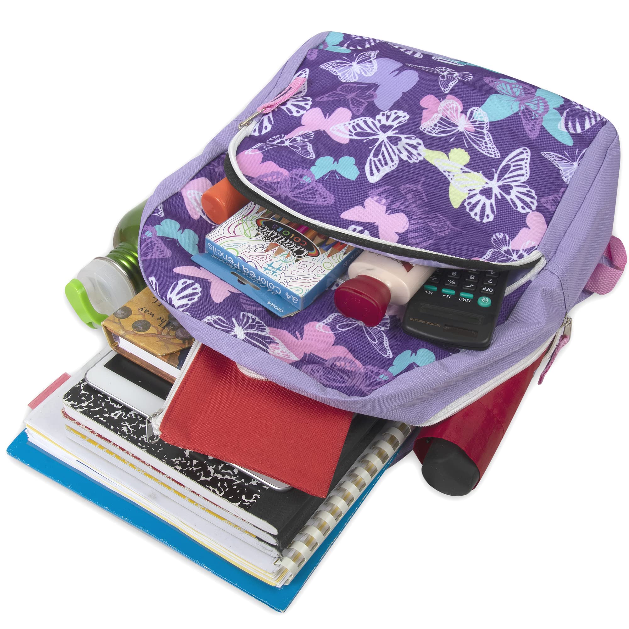 **Trail Maker 15 Inch Kids Backpack for Boys & Girls - Adjustable Padded Straps, Durable School Backpack for Preschool, Kindergarten & Elementary - Perfect for School, Travel & Outdoor Adventures**
