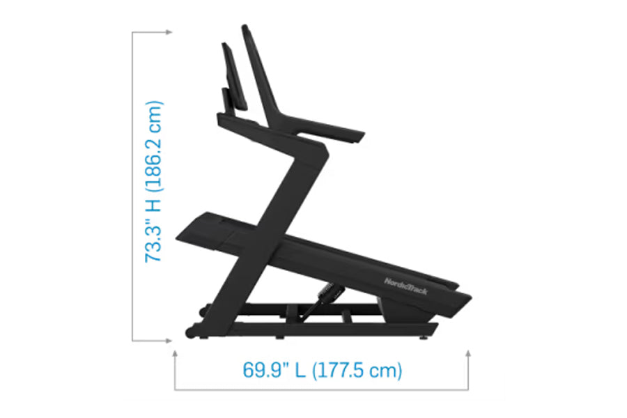 NordicTrack X24 Treadmill - Premium Incline Trainer with 24