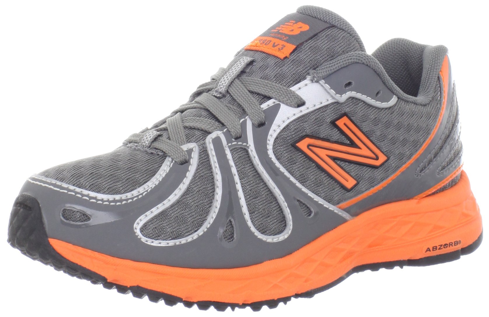 New Balance KJ890 Lace-Up Running Shoes for Kids - Lightweight & Comfortable Sneakers for Boys & Girls - Perfect for School, Sports & Daily Activities