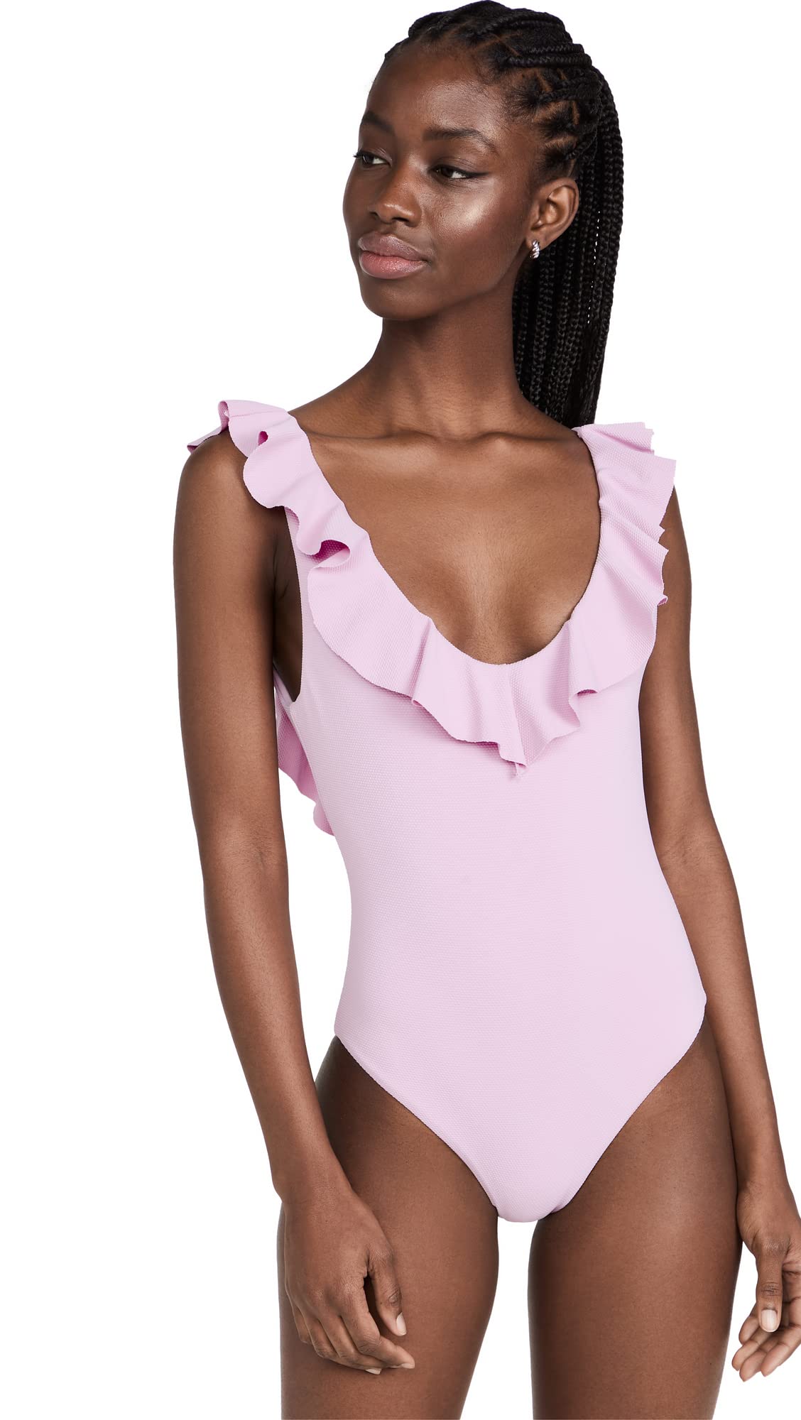Eberjey Women's Loreta One Piece Swimsuit - Comfortable & Stylish Bathing Suit for Beach, Pool & Vacation | Flattering One-Piece Swimwear for Women