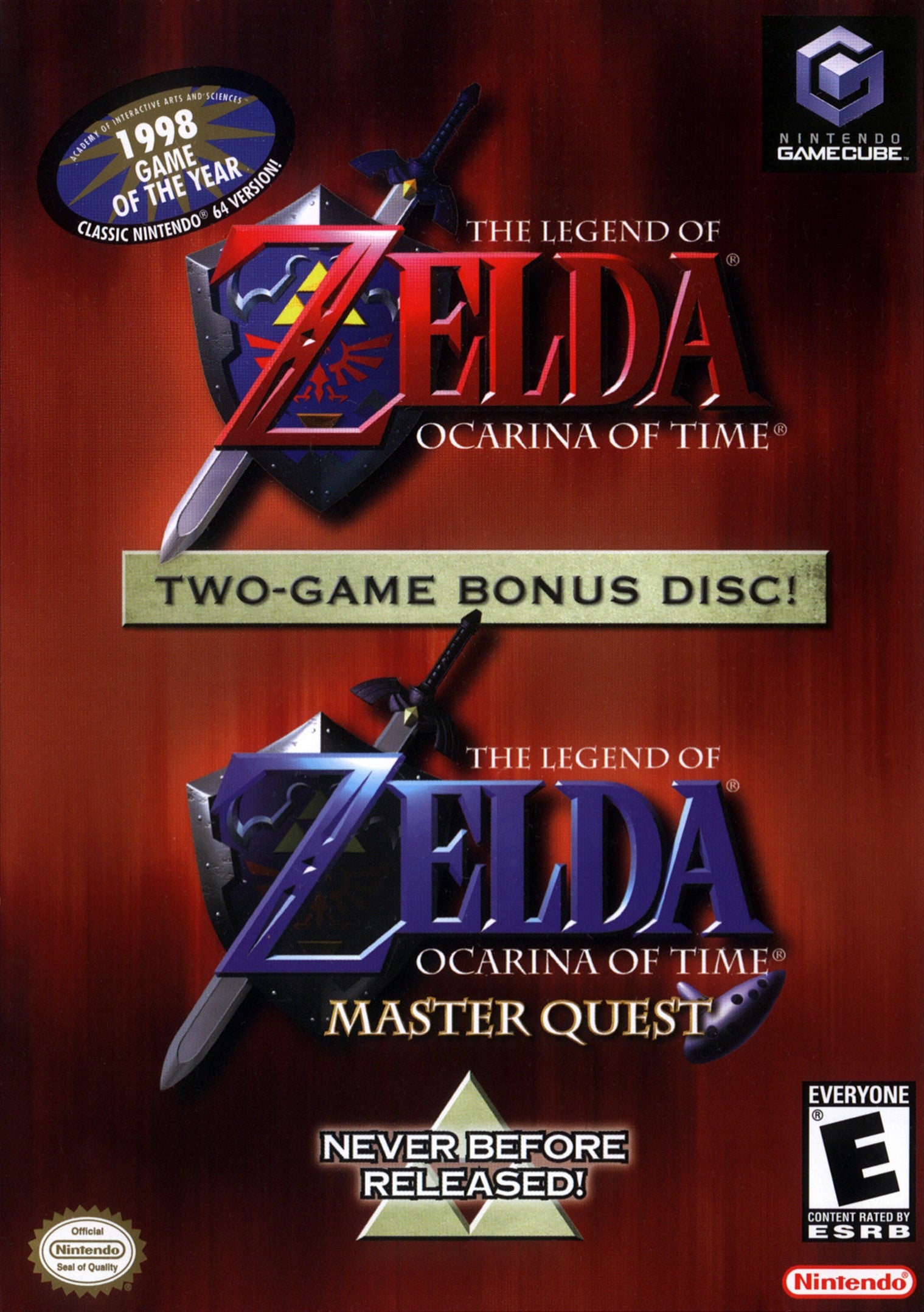 The Legend of Zelda: Ocarina of Time + Master Quest - Nintendo 64 Classic Adventure Game - Perfect for Retro Gaming and Zelda Fans