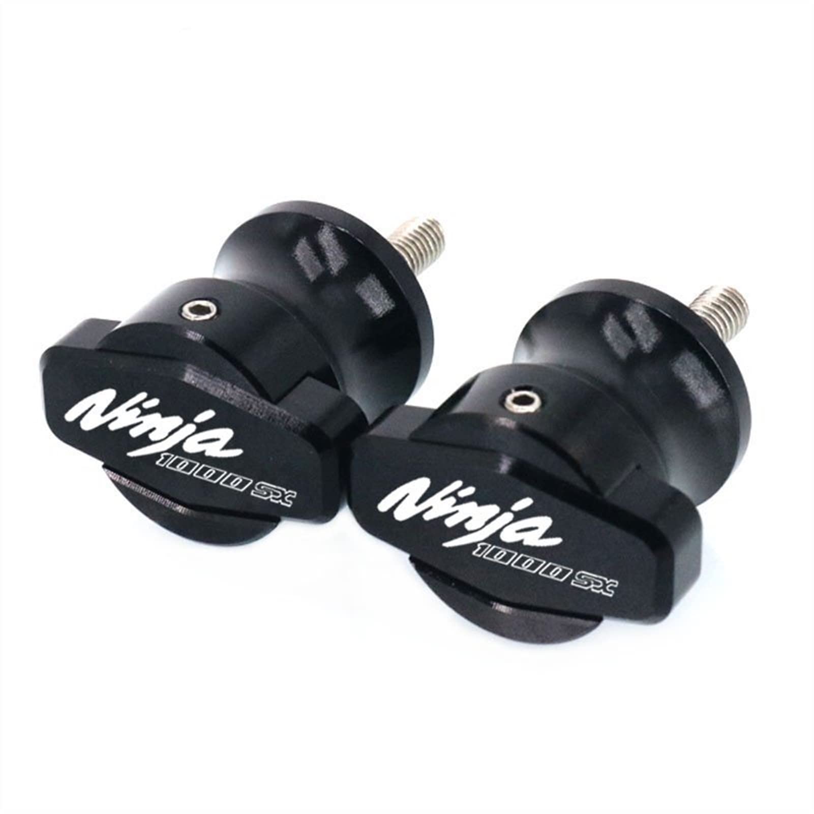 Kawasaki NINJA1000SX Motorcycle Frame Sliders - Crash Protection Bobbins for 2020-2021 Ninja 1000SX (Black) | Durable Impact Absorbing Pads for Street & Track Riding