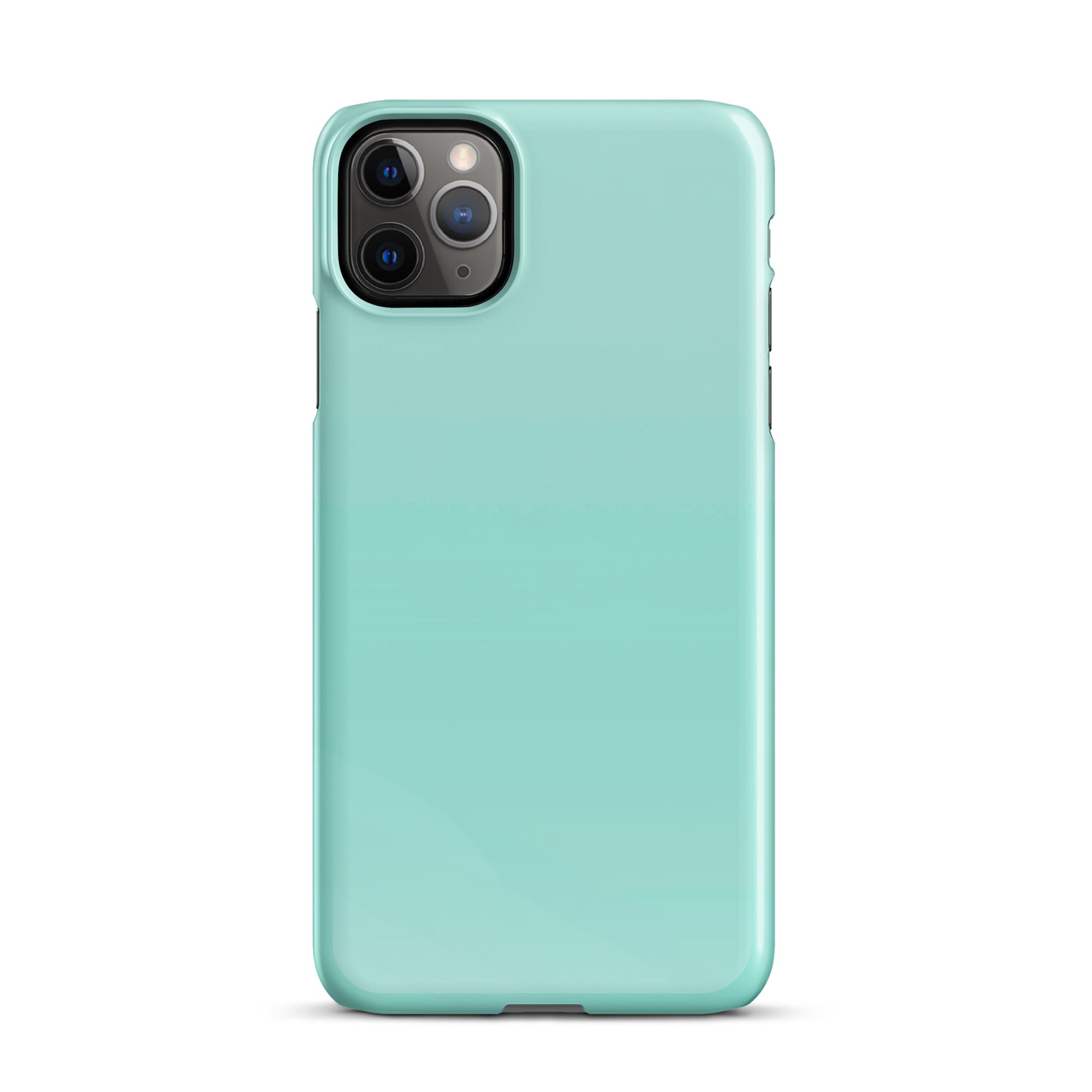 Premium Jade Green Snap Case for iPhone 14/13/12/11 Pro Max - Slim Protective Cover with Anti-Scratch Coating | Perfect for Daily Use, Travel & Outdoor Activities