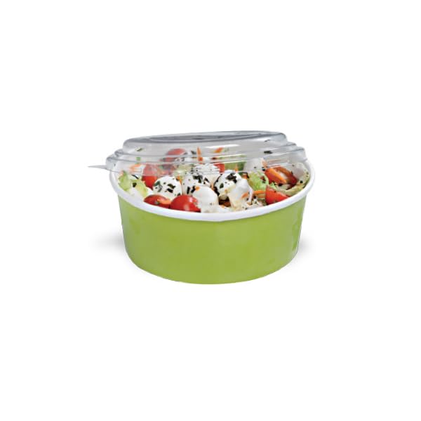 PackNWood 210PCL1000L Plastic Lids for Buckaty Food Storage Containers - 360 Count Bulk Pack - Durable & Leak-Proof for Meal Prep, Leftovers & Restaurant Use