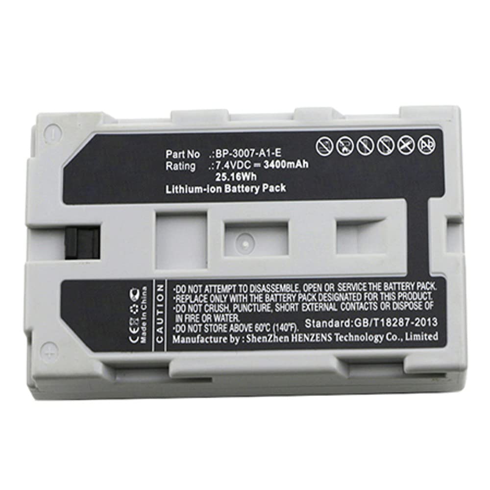 Synergy Digital Printer Battery - Compatible with Seiko BP-3007-A1-E (Li-ion 7.4V 3400mAh) | Replacement Battery for Seiko Label Printers | Ideal for Office, Warehouse & Retail Label Printing