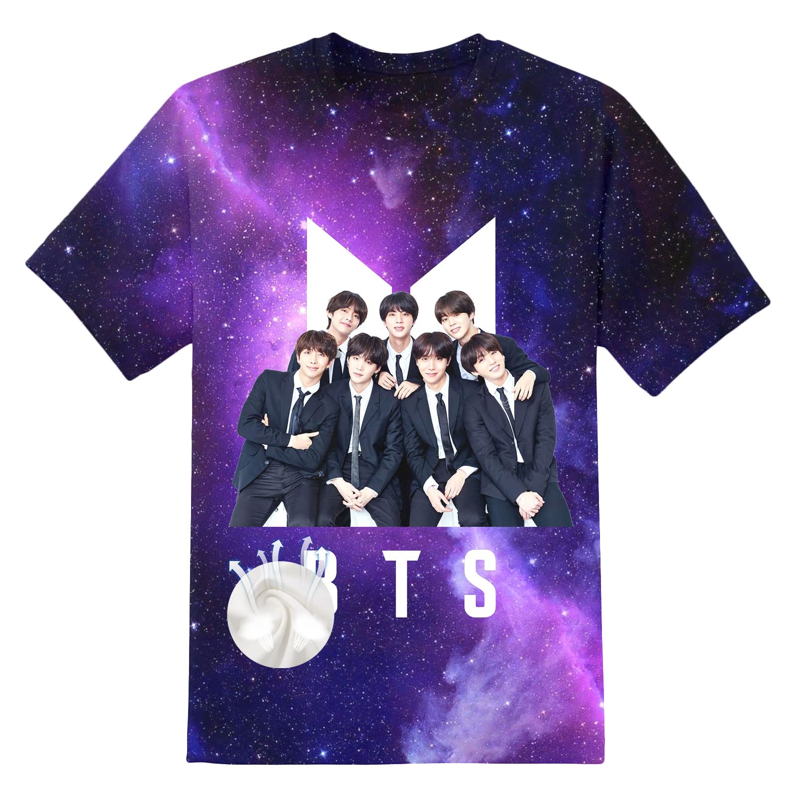 Aonrlioz Girls & Women's Soft Cotton Crewneck T-Shirt - Fashion Unisex Tee for Casual Wear, Outfits & Everyday Comfort
