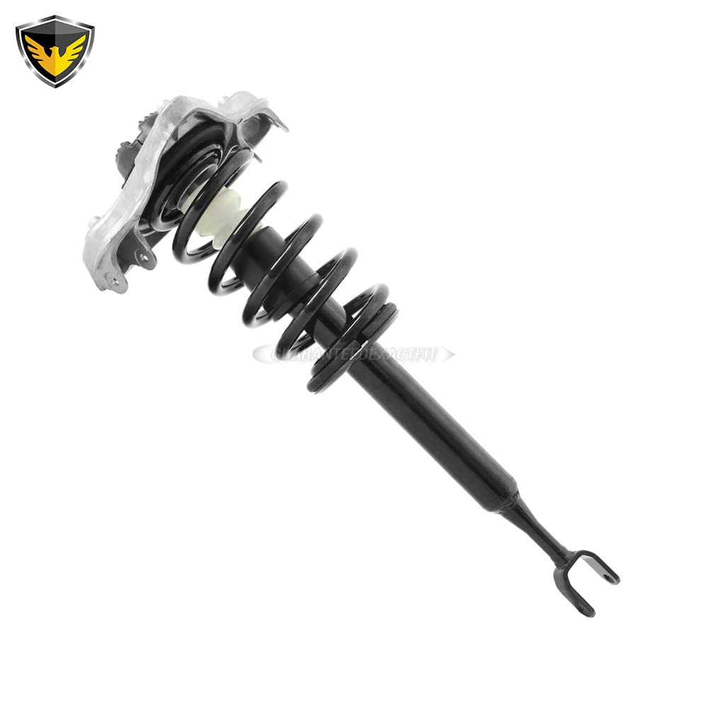 Duralo 1196-1734 Front Strut Spring Assembly for Audi A4 B6 2002-2005 - Replacement Suspension Parts for Smooth Ride | Perfect for City Commuting & Highway Driving