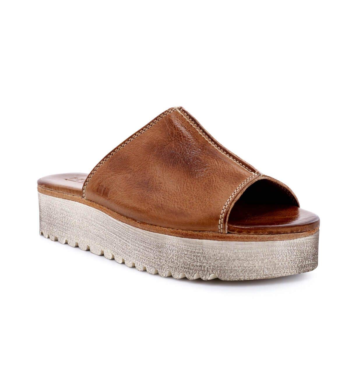 Bed:Stu Fairlee II Women's Sandals - Comfortable Leather Slide Sandals for Women | Casual Summer Shoes for Beach, Walking & Outdoor Activities