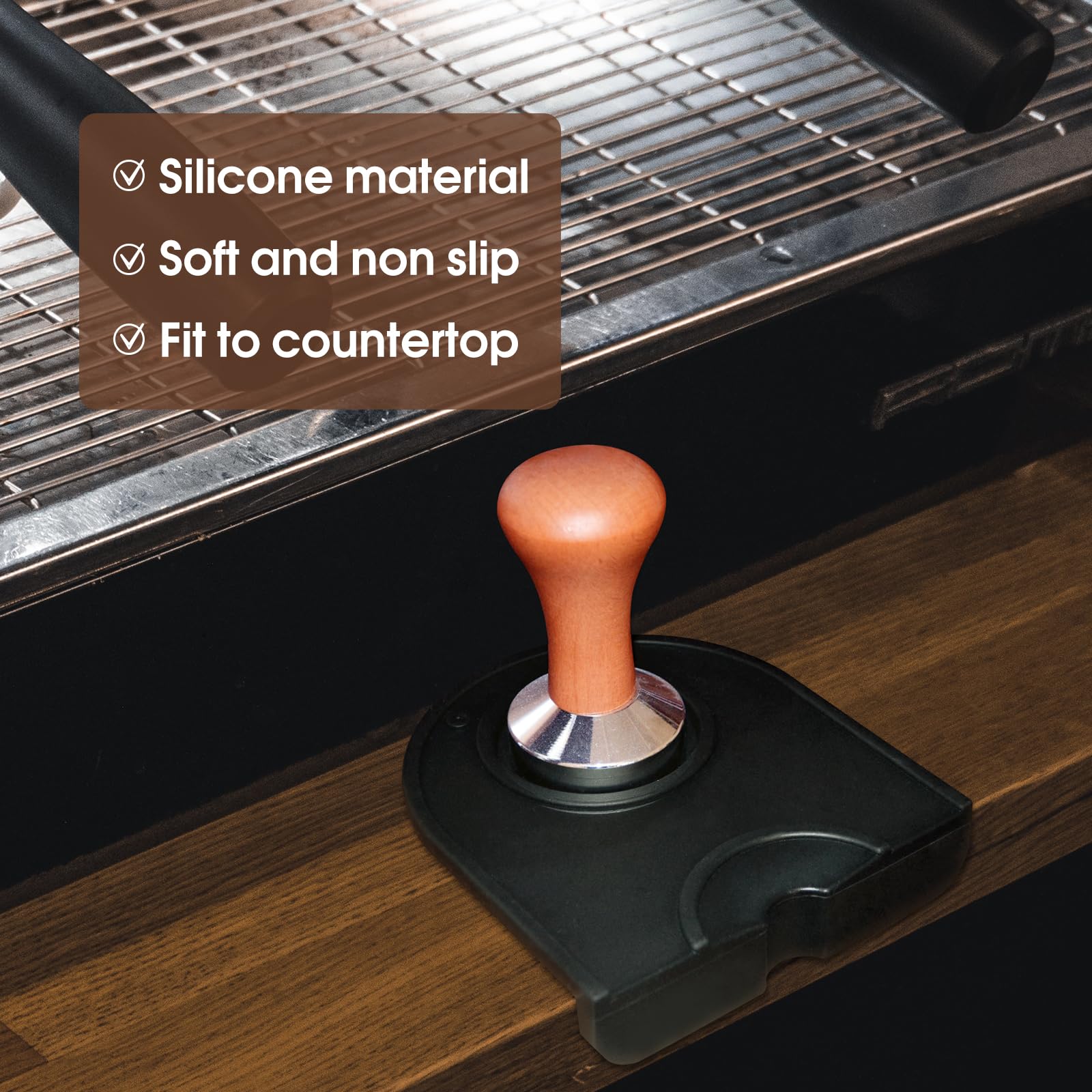 Premium Silicone Coffee Tamper Mat - 5.5