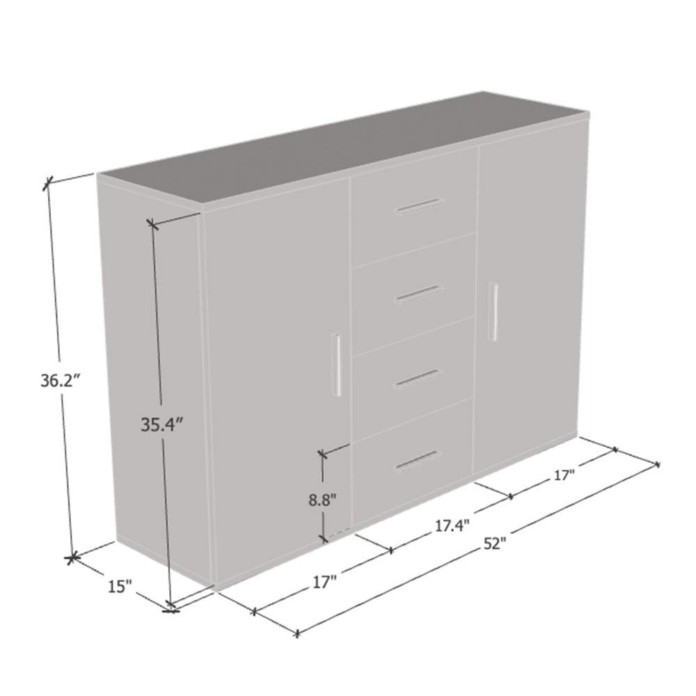 Soho S8 2D4S Modular Sideboard - 52