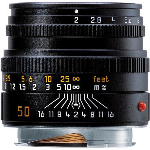 Leica Summicron-M 50mm F2 ASPH Lens for M-Mount Cameras - Perfect for Street Photography & Low Light Shooting