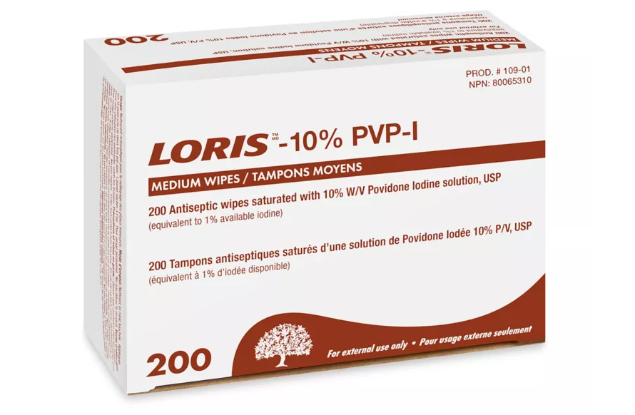 Povidone Iodine Antiseptic Prep Pads - 200 Count Box | First Aid Wound Care, Pre-Surgery Skin Disinfection & Minor Cut Treatment | Medical Grade Sterile Swabs for Home, Clinic & Emergency Kits