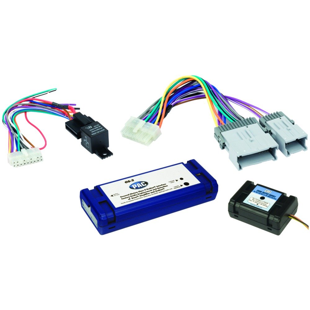 OnStar Radio Replacement Interface for Cadillac CTS & SRX with Chime Module - PAC OS-2C | Seamless Car Audio Upgrade for GM Vehicles | Perfect for DIY Installations & Professional Use