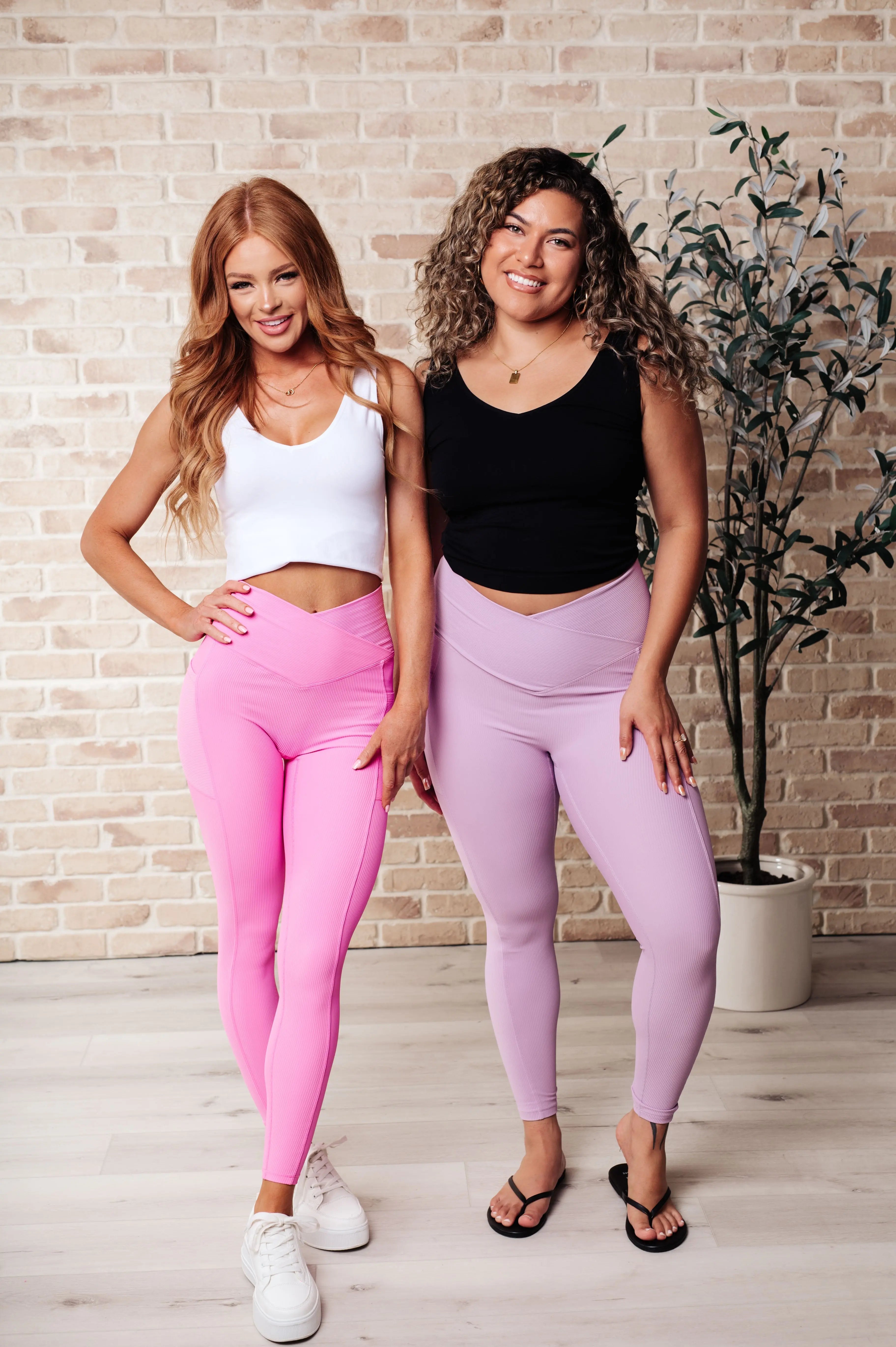 Molly Max Sculpt Leggings for Women - High Waist Tummy Control Workout Leggings in Pink | Yoga, Running, Gym & Everyday Wear