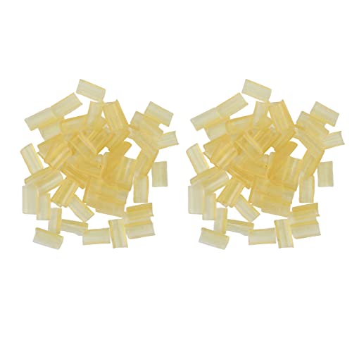 U Tip Hair Extension Granules - 2 Bags Resin Bonding for Salon & Stylists | Portable, Odorless & Safe Hair Extensions | Perfect for Volume Boosting, Bridal Styling & Everyday Hair Transformations